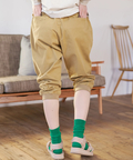 go slow caravan(ゴースローキャラバン) |DUCKSTER/ダックスター ストレッチツイル リブクロップドパンツ (MENS)