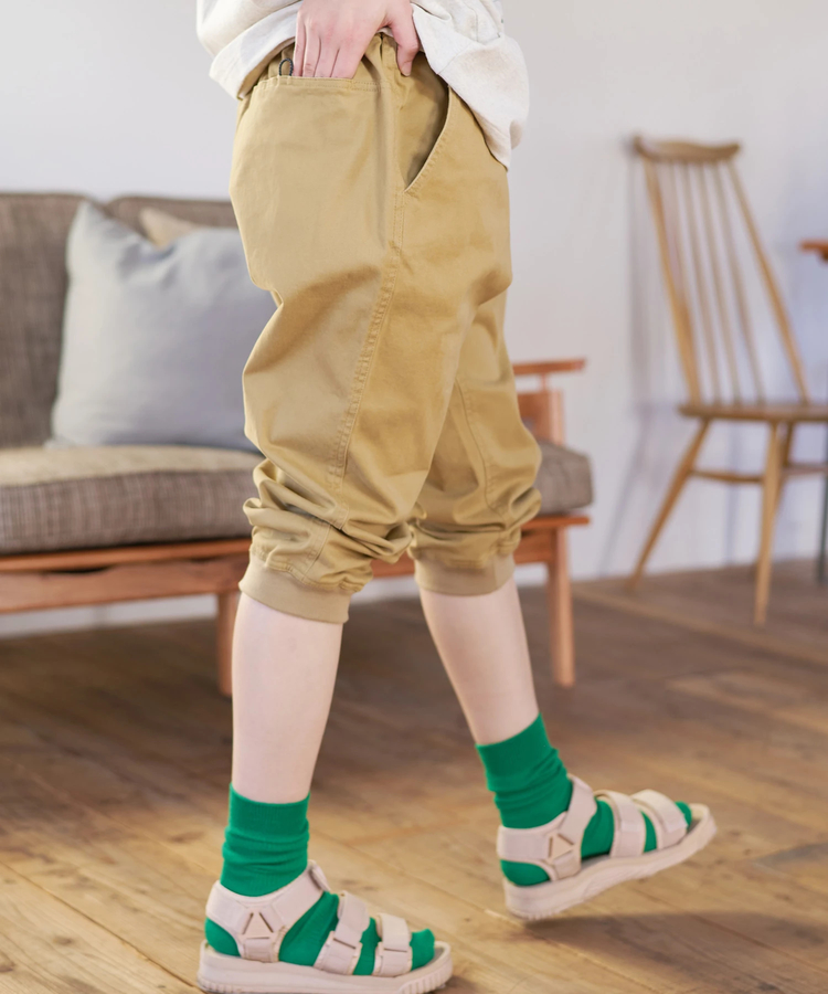 go slow caravan(ゴースローキャラバン) |DUCKSTER/ダックスター ストレッチツイル リブクロップドパンツ (MENS)