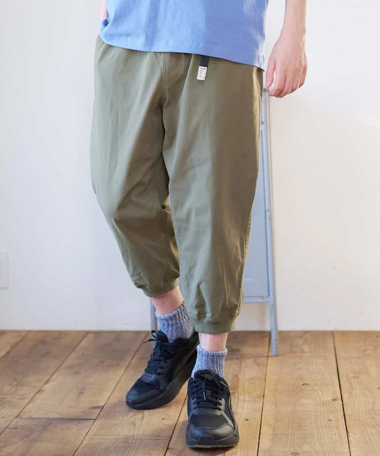 go slow caravan(ゴースローキャラバン) |DUCKSTER/ダックスター ストレッチツイル リブクロップドパンツ (MENS)