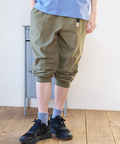 go slow caravan(ゴースローキャラバン) |DUCKSTER/ダックスター ストレッチツイル リブクロップドパンツ (MENS)