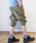go slow caravan(ゴースローキャラバン) |DUCKSTER/ダックスター ストレッチツイル リブクロップドパンツ (MENS)