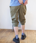 go slow caravan(ゴースローキャラバン) |DUCKSTER/ダックスター ストレッチツイル リブクロップドパンツ (MENS)