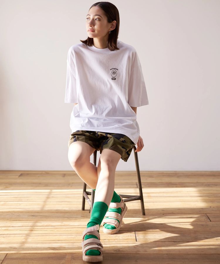 go slow caravan(ゴースローキャラバン) |DUCKSTER/ダックスター 吸水速乾天竺リラックスフィットTEE《PARACHUTE RIDER》 (MENS)