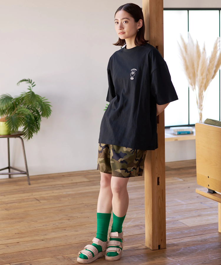 go slow caravan(ゴースローキャラバン) |DUCKSTER/ダックスター 吸水速乾天竺リラックスフィットTEE《PARACHUTE RIDER》 (MENS)