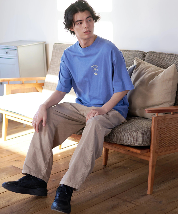 go slow caravan(ゴースローキャラバン) |DUCKSTER/ダックスター 吸水速乾天竺リラックスフィットTEE《PARACHUTE RIDER》 (MENS)