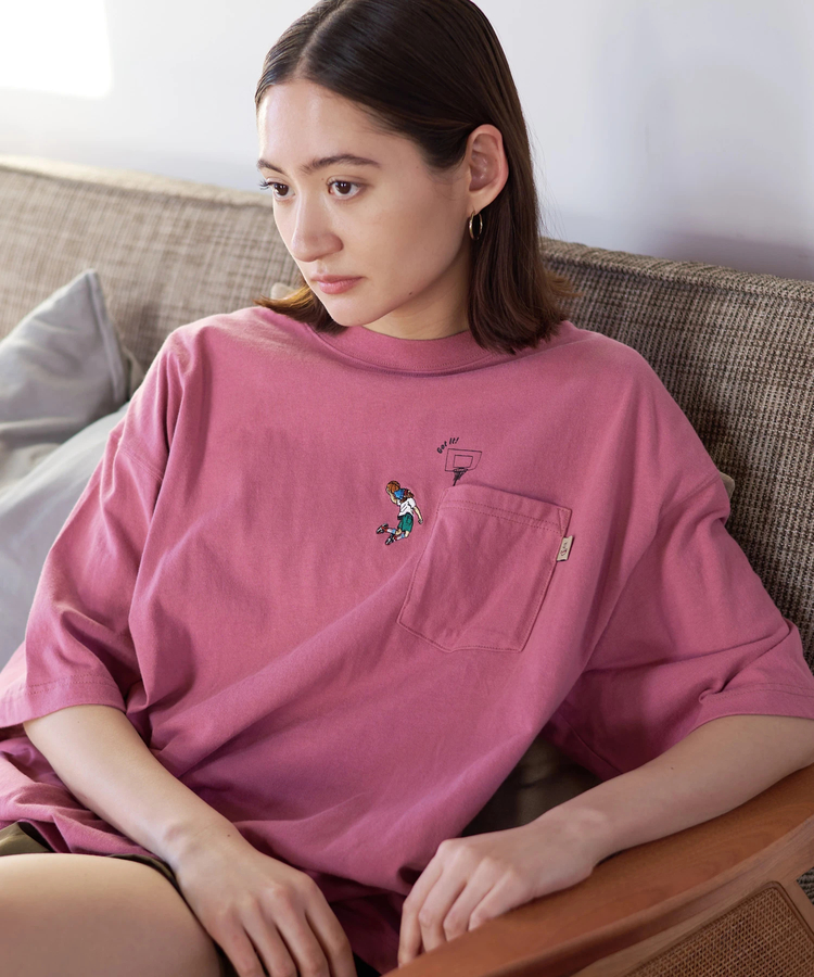 go slow caravan(ゴースローキャラバン) |DUCKSTER/ダックスター 吸水速乾天竺リラックスフィット ポケTEE《THE SHOT》(MENS)