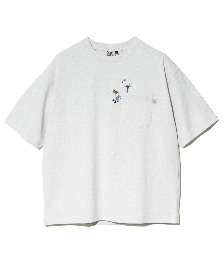 go slow caravan(ゴースローキャラバン) |DUCKSTER/ダックスター 吸水速乾天竺リラックスフィット ポケTEE《THE SHOT》(MENS)