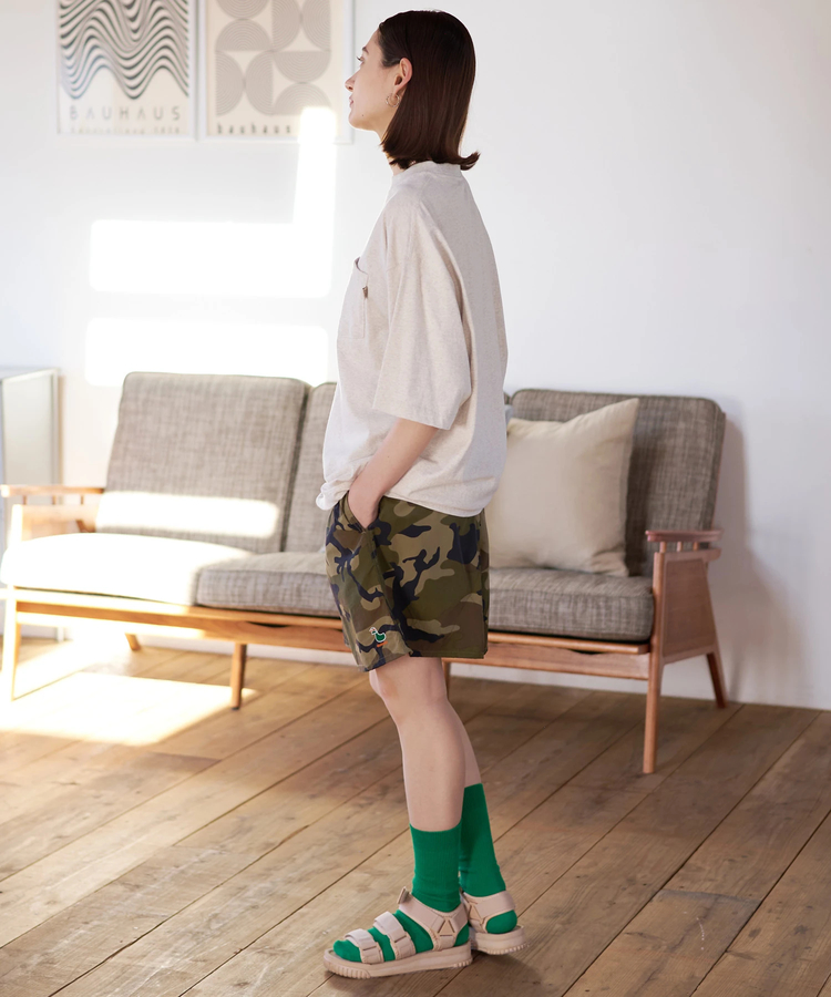 go slow caravan(ゴースローキャラバン) |DUCKSTER/ダックスター 吸水速乾天竺リラックスフィット ポケTEE《THE SHOT》(MENS)