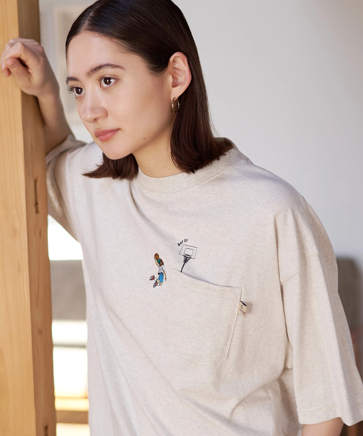 go slow caravan(ゴースローキャラバン) |DUCKSTER/ダックスター 吸水速乾天竺リラックスフィット ポケTEE《THE SHOT》(MENS)