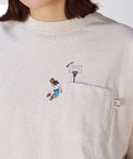 go slow caravan(ゴースローキャラバン) |DUCKSTER/ダックスター 吸水速乾天竺リラックスフィット ポケTEE《THE SHOT》(MENS)