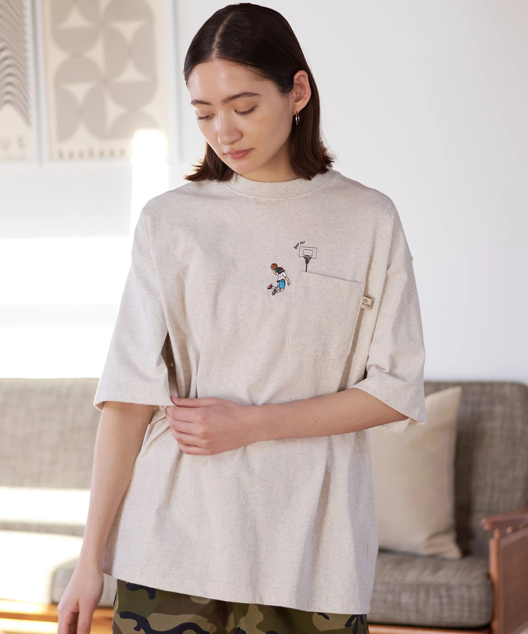 go slow caravan(ゴースローキャラバン) |DUCKSTER/ダックスター 吸水速乾天竺リラックスフィット ポケTEE《THE SHOT》(MENS)