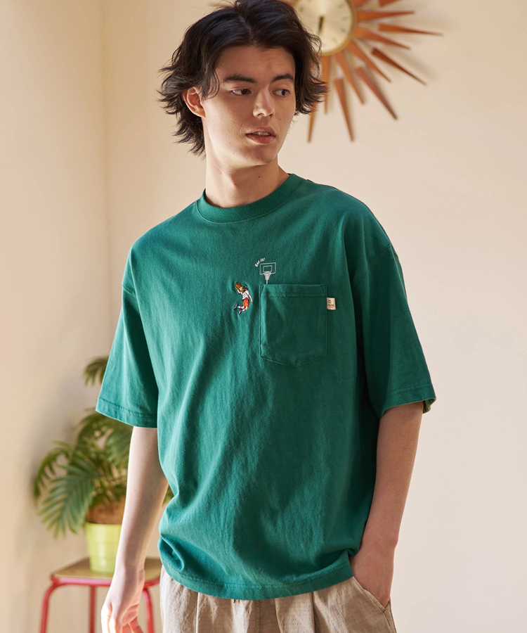 go slow caravan(ゴースローキャラバン) |DUCKSTER/ダックスター 吸水速乾天竺リラックスフィット ポケTEE《THE SHOT》(MENS)