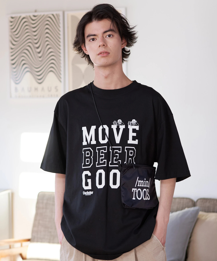 go slow caravan(ゴースローキャラバン) |DUCKSTER/ダックスター 18/-度詰め天竺 レギュラーフィット ワンマイルTEE (MENS)