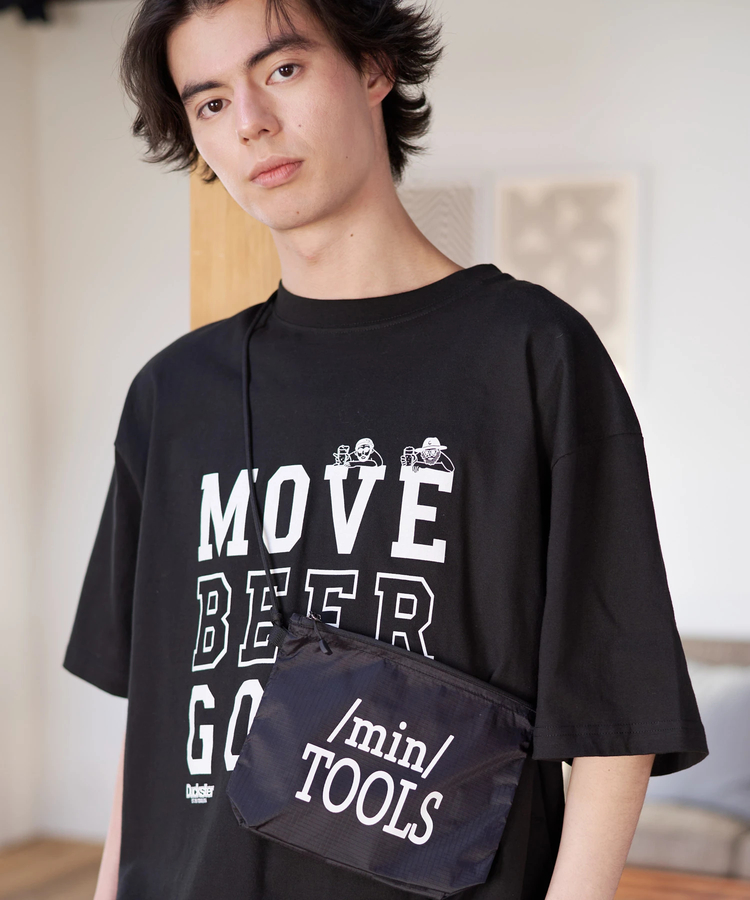 go slow caravan(ゴースローキャラバン) |DUCKSTER/ダックスター 18/-度詰め天竺 レギュラーフィット ワンマイルTEE (MENS)