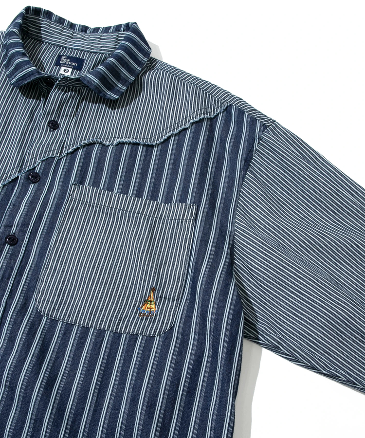 go slow caravan(ゴースローキャラバン) |色々グネグネシャツ (MENS)