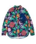 go slow caravan(ゴースローキャラバン) |ストレッチサッカー総柄プリントユーティリティーシャツ (MENS/WOMENS)