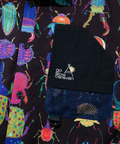 go slow caravan(ゴースローキャラバン) |ストレッチサッカー総柄プリントユーティリティーシャツ (MENS/WOMENS)