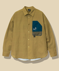 go slow caravan(ゴースローキャラバン) |ストレッチサッカーユーティリティーシャツ (MENS)