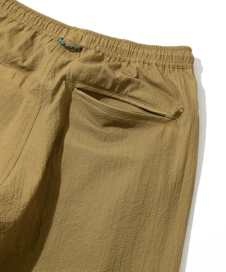 go slow caravan(ゴースローキャラバン) |ストレッチサッカーアンクルパンツ (MENS/WOMENS)