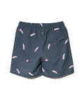 go slow caravan(ゴースローキャラバン) |ストレッチサッカー総柄プリントイージーショーツ (MENS/WOMENS)