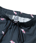 go slow caravan(ゴースローキャラバン) |ストレッチサッカー総柄プリントイージーショーツ (MENS/WOMENS)
