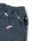 go slow caravan(ゴースローキャラバン) |ストレッチサッカー総柄プリントイージーショーツ (MENS/WOMENS)