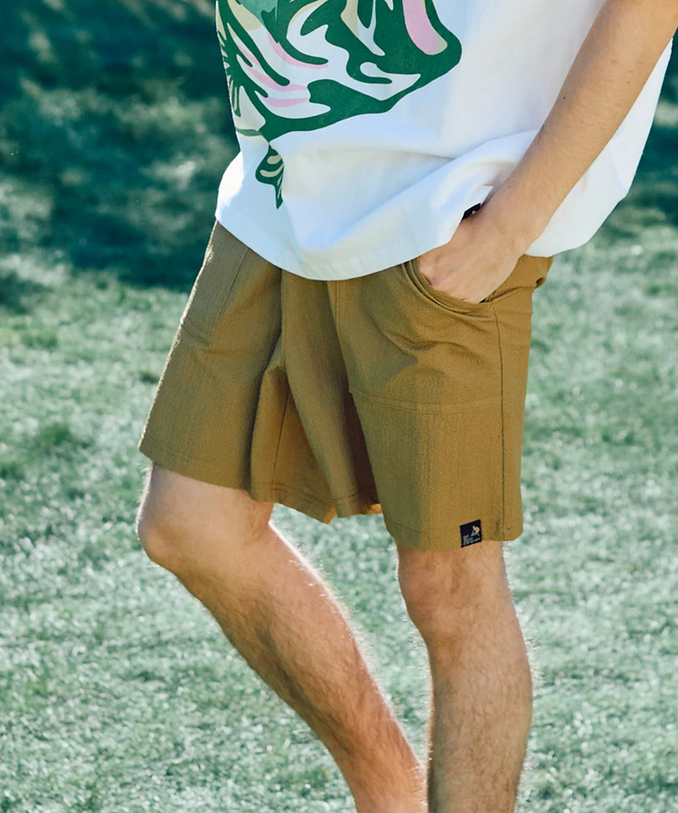 go slow caravan(ゴースローキャラバン) |ストレッチサッカーイージーショーツ (MENS)