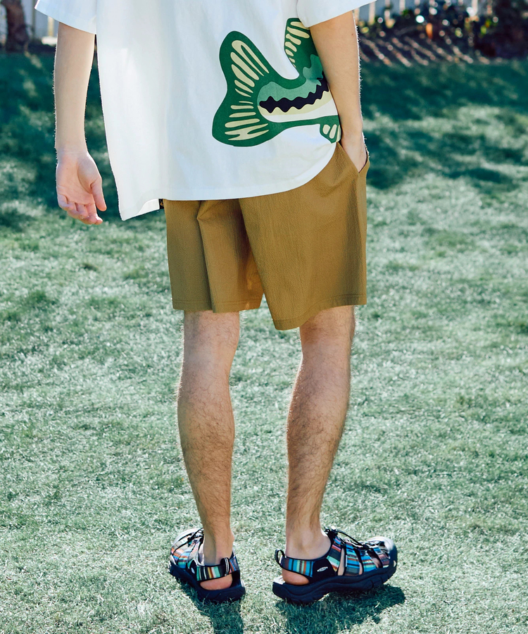 go slow caravan(ゴースローキャラバン) |ストレッチサッカーイージーショーツ (MENS)