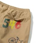 go slow caravan(ゴースローキャラバン) |ストレッチツイル断ち身プリントイージーショーツ (MENS)