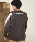 go slow caravan(ゴースローキャラバン) |DUCKSTER/ダックスター 裏起毛 クルーネックスウェット《トリオカレッジ》(MENS)