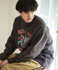 go slow caravan(ゴースローキャラバン) |DUCKSTER/ダックスター 裏起毛 クルーネックスウェット《トリオカレッジ》(MENS)