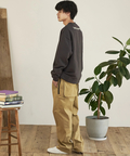 go slow caravan(ゴースローキャラバン) |DUCKSTER/ダックスター 裏起毛 クルーネックスウェット《トリオカレッジ》(MENS)