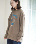 go slow caravan(ゴースローキャラバン) |DUCKSTER/ダックスター 裏起毛 クルーネックスウェット《トリオカレッジ》(MENS)