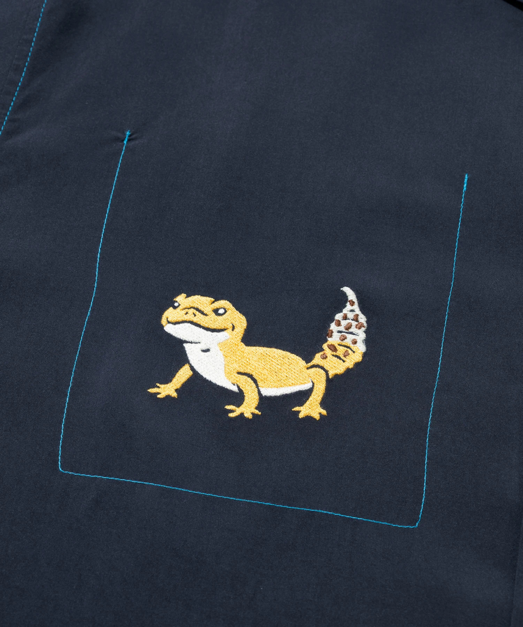 go slow caravan(ゴースローキャラバン) |T/Rワンポイント刺繍半袖O/Pシャツ (MENS/WOMENS)