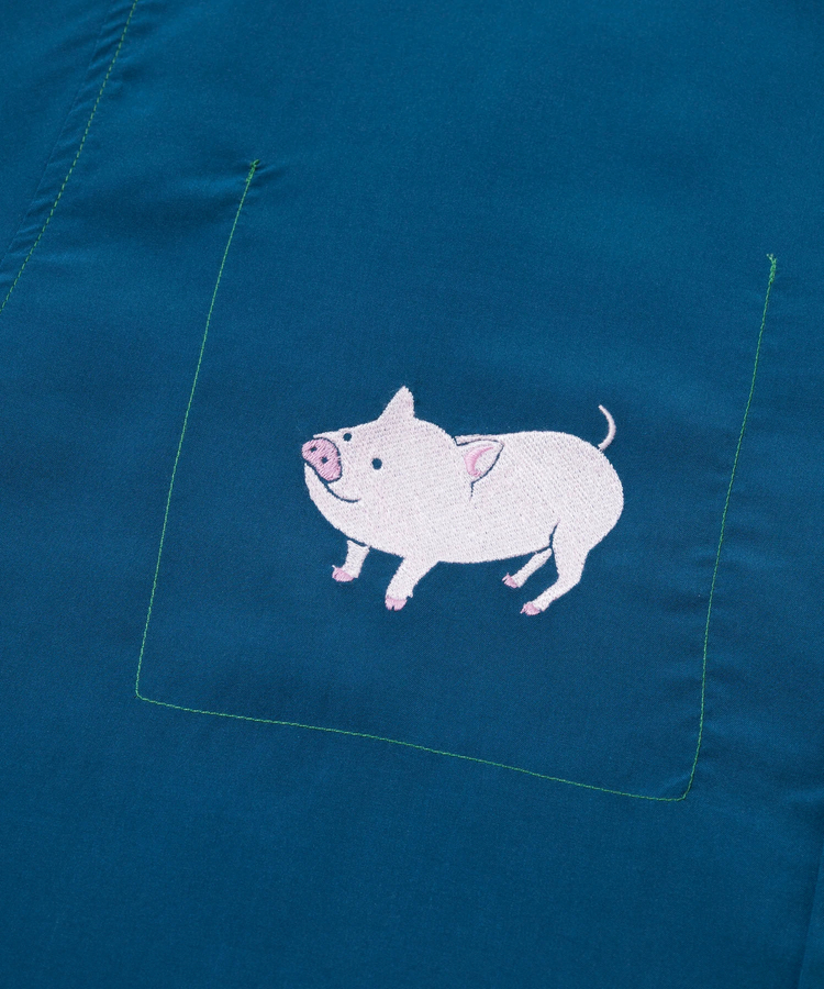 go slow caravan(ゴースローキャラバン) |T/Rワンポイント刺繍半袖O/Pシャツ (MENS/WOMENS)