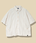 go slow caravan(ゴースローキャラバン) |シャーリングレースBIG半袖シャツ (MENS)
