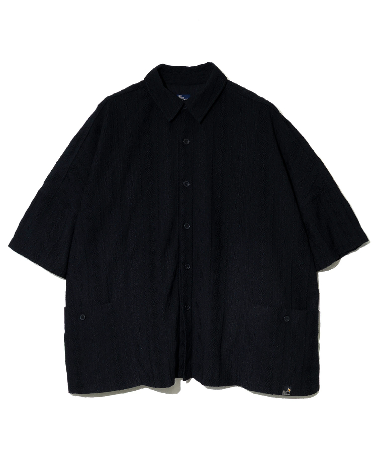 go slow caravan(ゴースローキャラバン) |シャーリングレースBIG半袖シャツ (MENS)