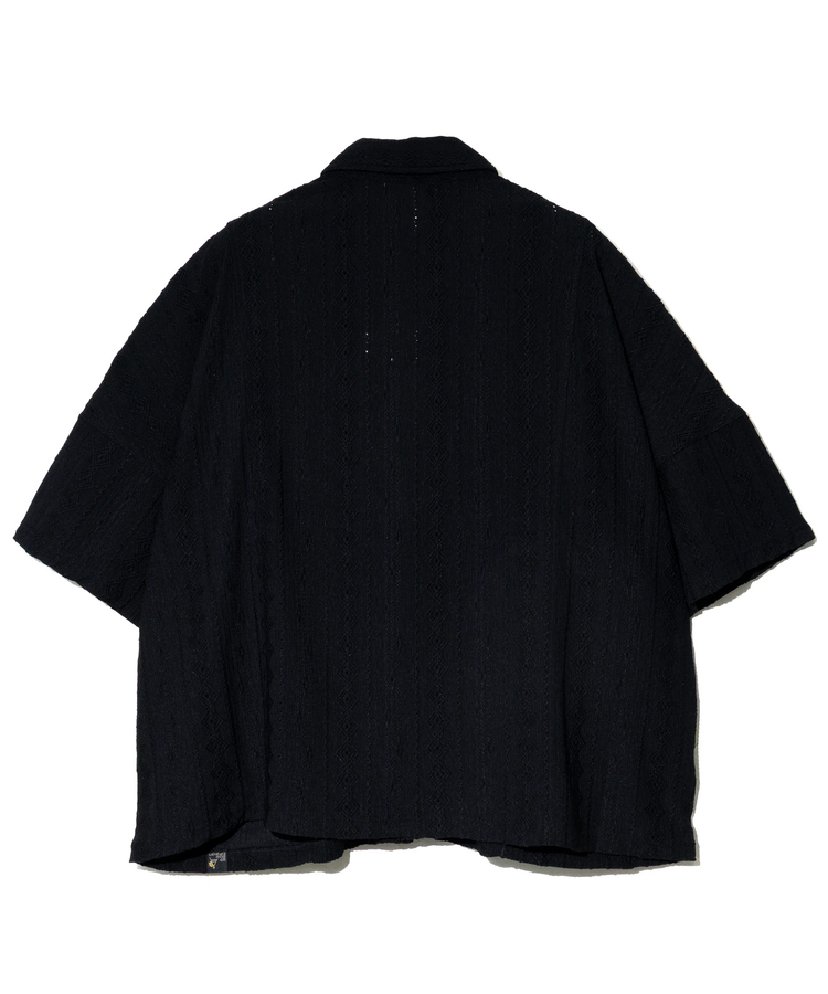 go slow caravan(ゴースローキャラバン) |シャーリングレースBIG半袖シャツ (MENS)