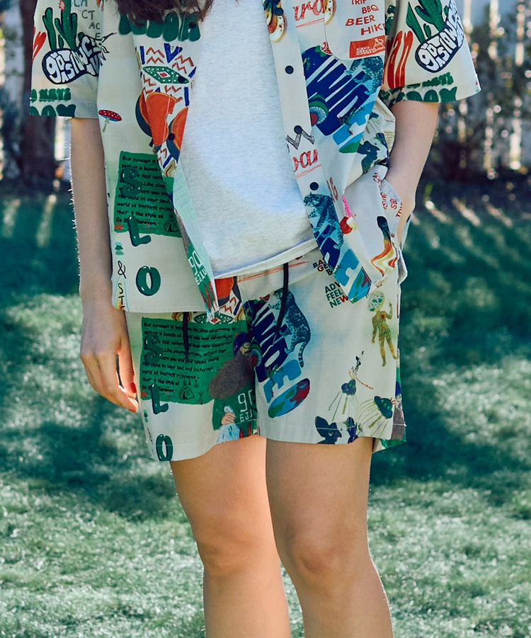 go slow caravan(ゴースローキャラバン) |ファンクショナルポリエステルセットアップ (MENS)