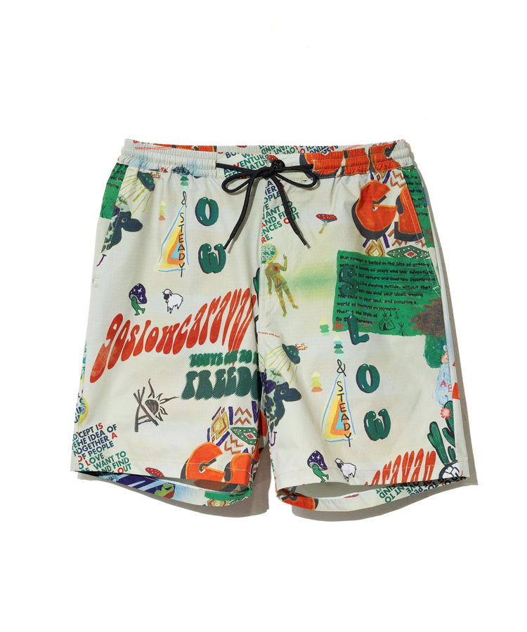 go slow caravan(ゴースローキャラバン) |ファンクショナルポリエステルセットアップ (MENS)