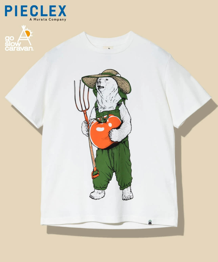 go slow caravan(ゴースローキャラバン) |PIECLEX ファーマークマ TEE (MENS/WOMENS)