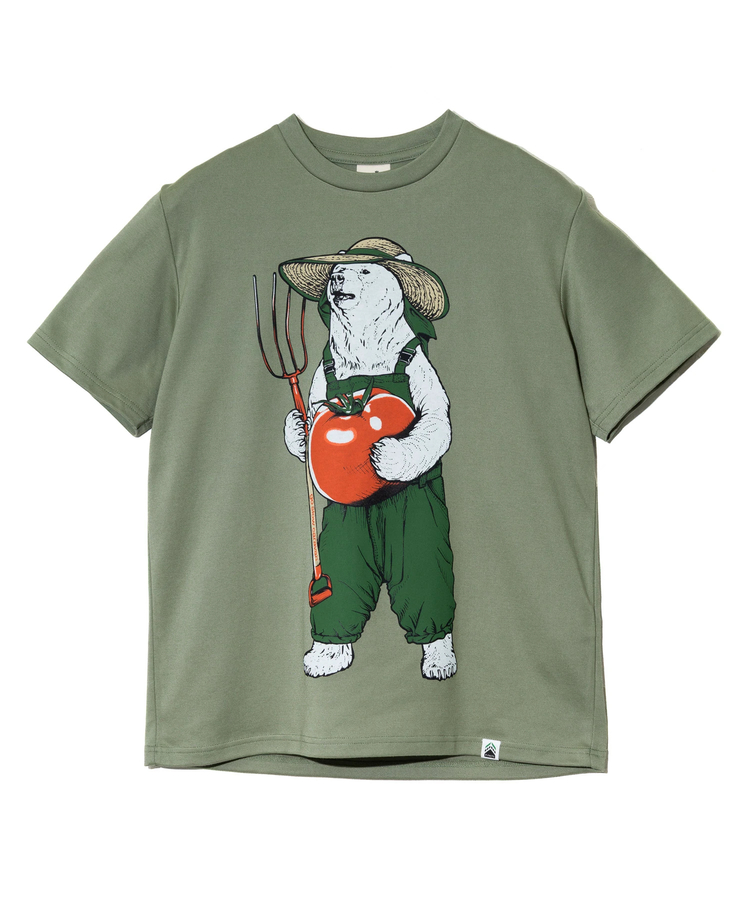 go slow caravan(ゴースローキャラバン) |PIECLEX ファーマークマ TEE (MENS/WOMENS)