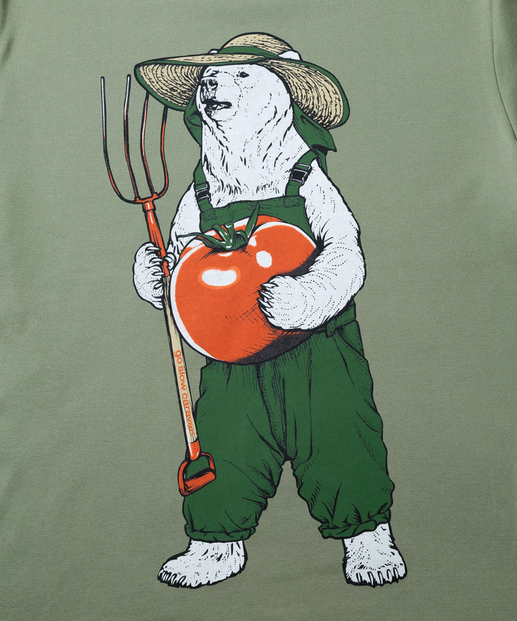 go slow caravan(ゴースローキャラバン) |PIECLEX ファーマークマ TEE (MENS/WOMENS)