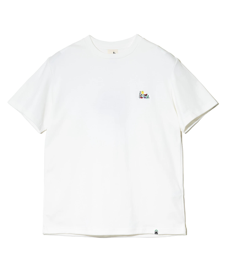 go slow caravan(ゴースローキャラバン) |PIECLEX 夏野菜刺繍 TEE (MENS)