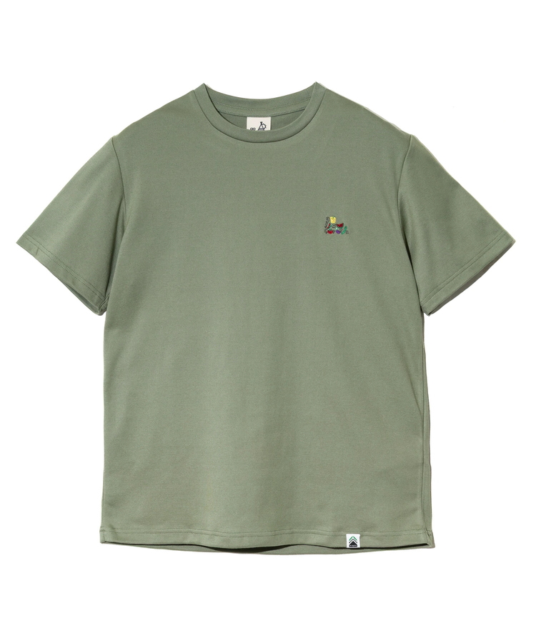 go slow caravan(ゴースローキャラバン) |PIECLEX 夏野菜刺繍 TEE (MENS)
