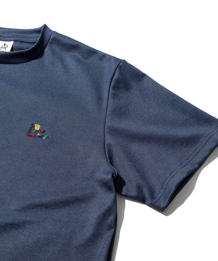 go slow caravan(ゴースローキャラバン) |PIECLEX 夏野菜刺繍 TEE (MENS)