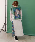 go slow caravan(ゴースローキャラバン) |ScoLar/スカラー メローステッチ裏毛SK (WOMENS)