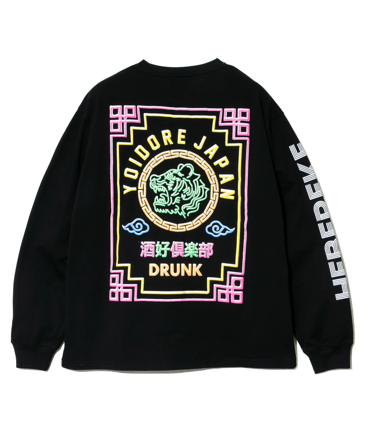 go slow caravan(ゴースローキャラバン) |YOIDORE/酔いどれ ヘベレケ ネオン L/S TEE (MENS)