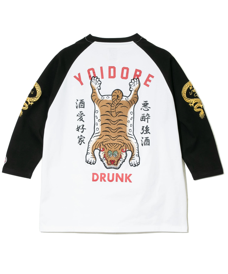 YOIDORE/酔いどれ チベタン ラグラン 7分 TEE (MENS