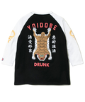go slow caravan(ゴースローキャラバン) |YOIDORE/酔いどれ チベタン ラグラン 7分 TEE (MENS)